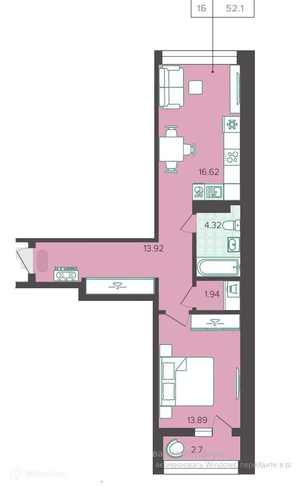 Фото квартиры в ЖК Квартал на Объездной