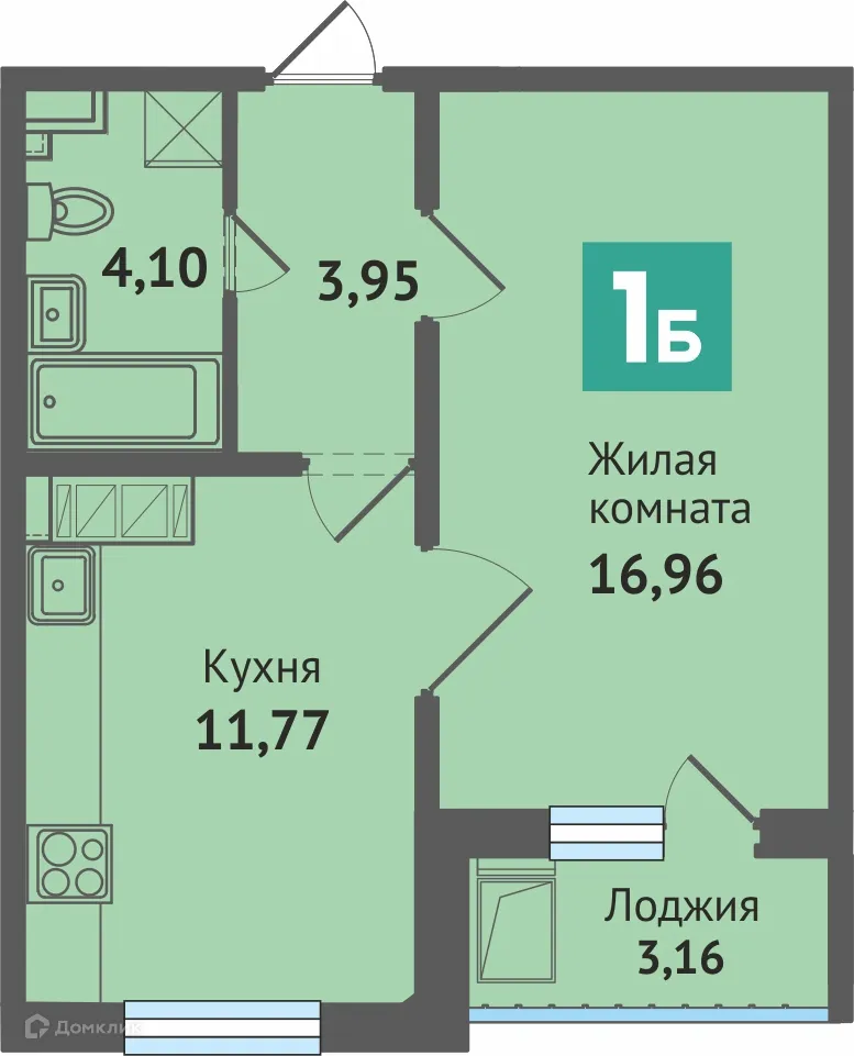 Фото квартиры в ЖК Малинки