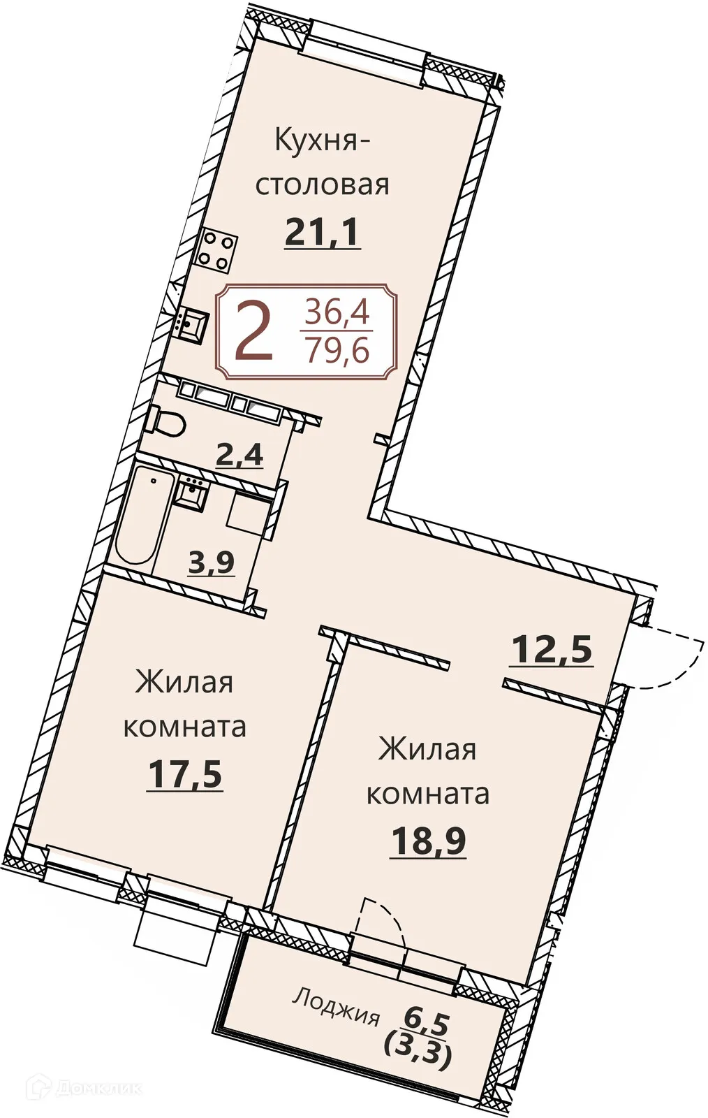 Фото квартиры в ЖК "Премьер"