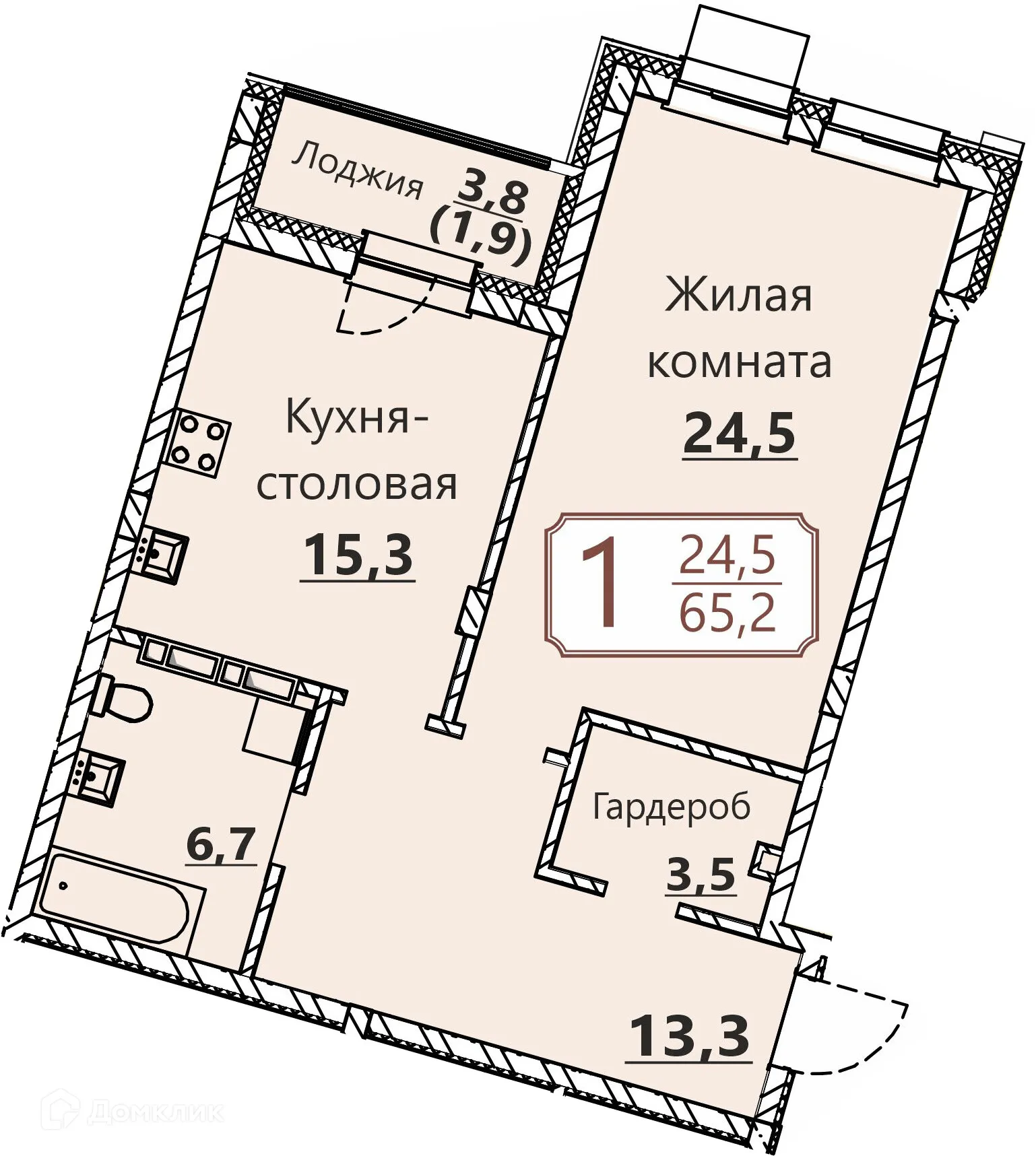 Фото квартиры в ЖК "Премьер"