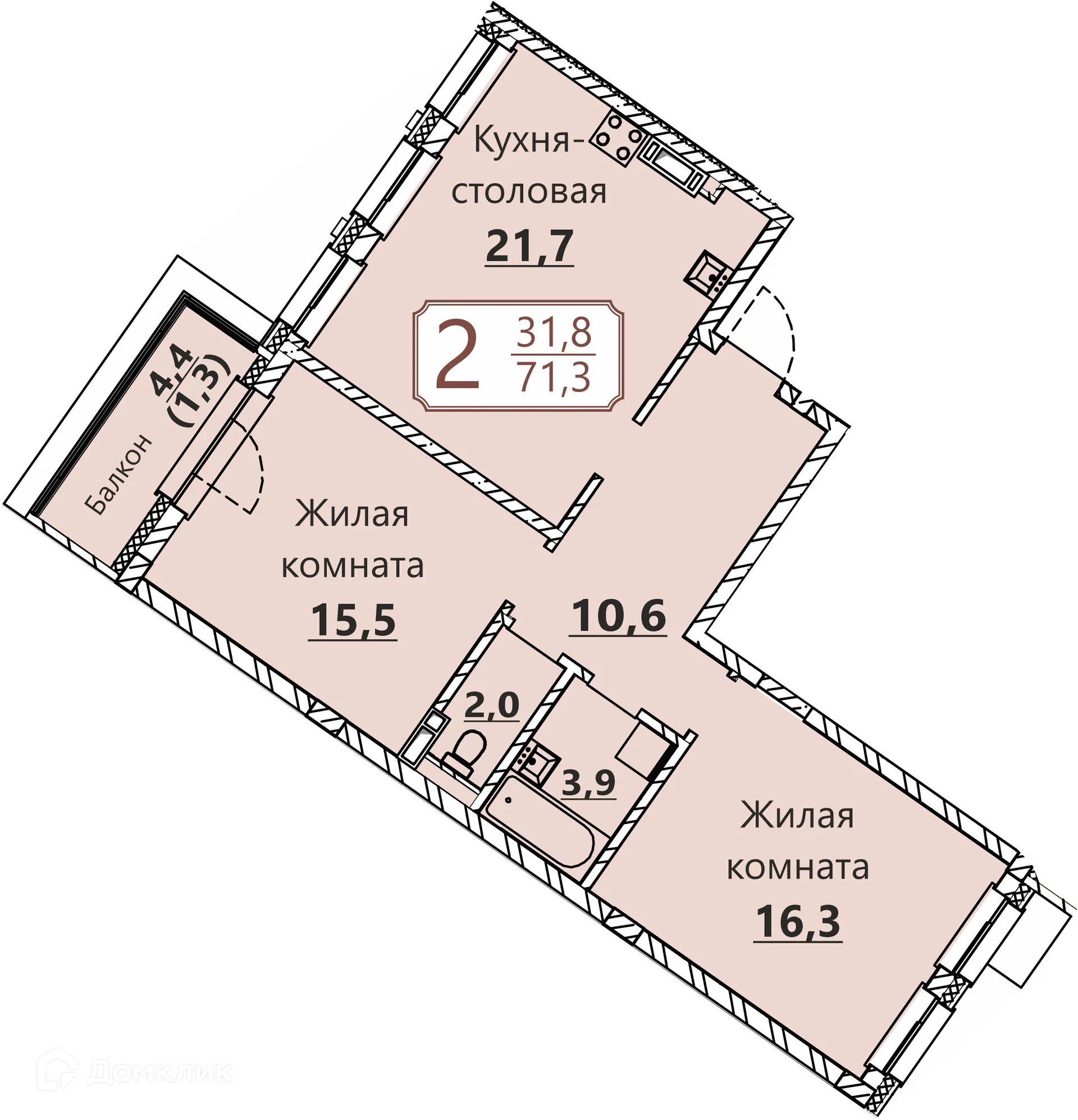 Фото квартиры в ЖК "Премьер"