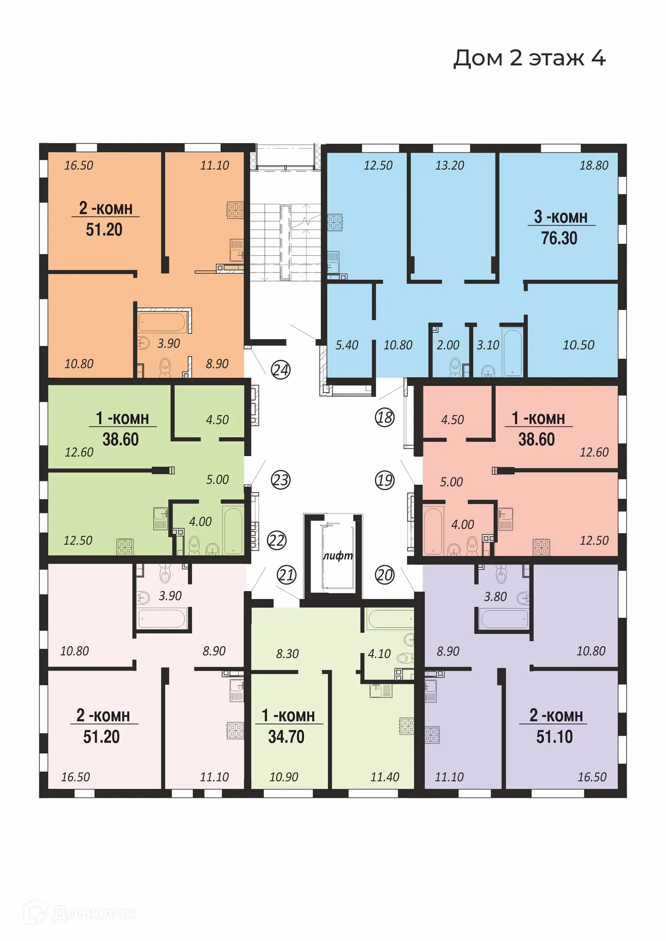 Фото квартиры в ЖК НовоГрад