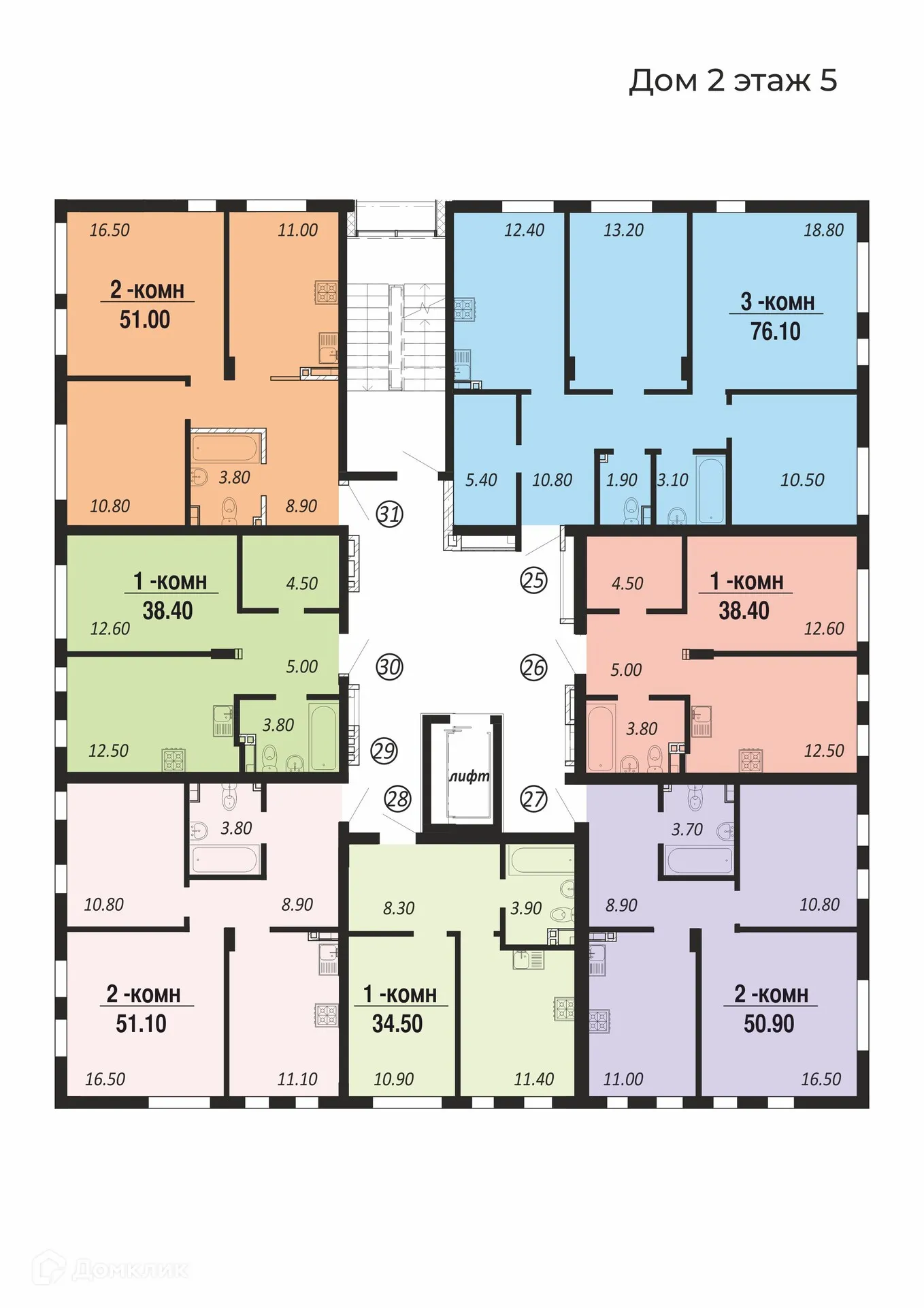 Фото квартиры в ЖК НовоГрад