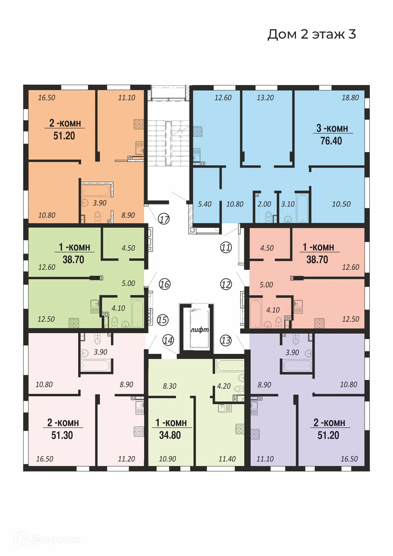 Фото квартиры в ЖК НовоГрад
