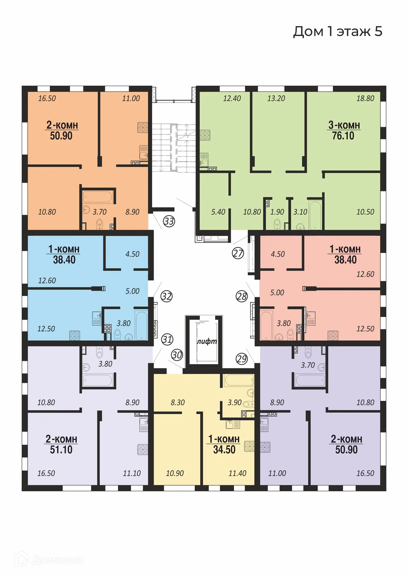 Фото квартиры в ЖК НовоГрад