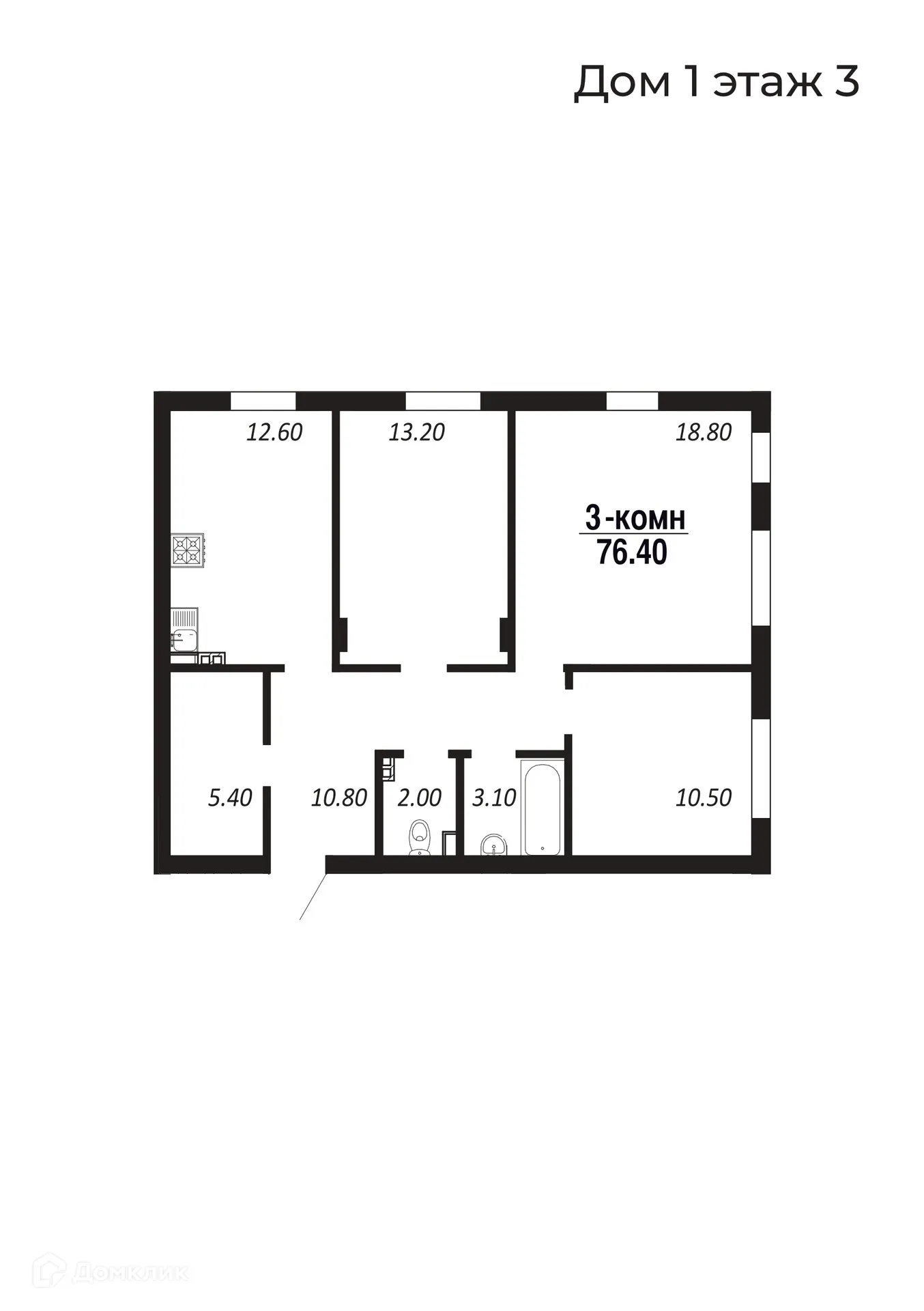 Фото квартиры в ЖК НовоГрад