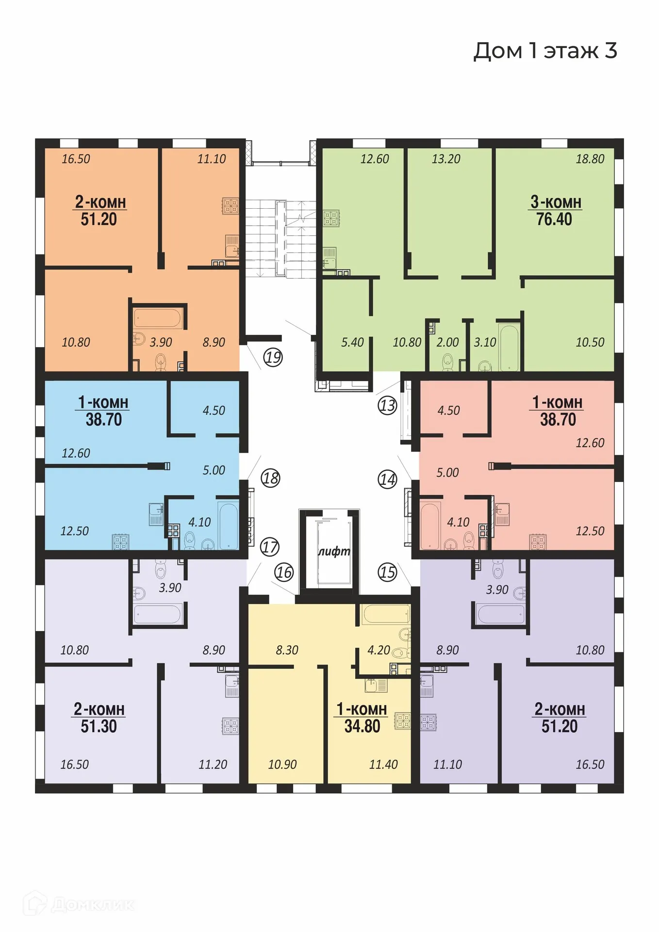 Фото квартиры в ЖК НовоГрад