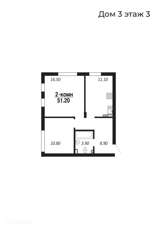 2 комн. квартиры в Салехардах новостройки