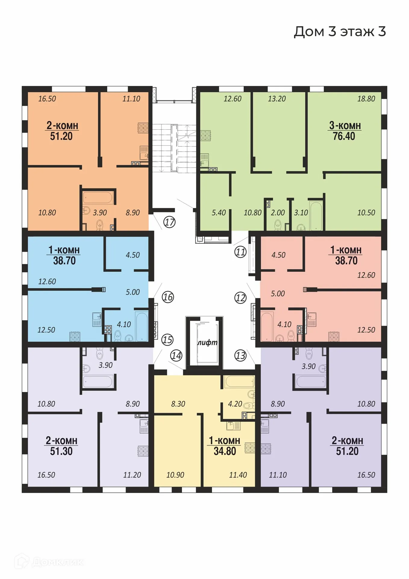 Фото квартиры в ЖК НовоГрад