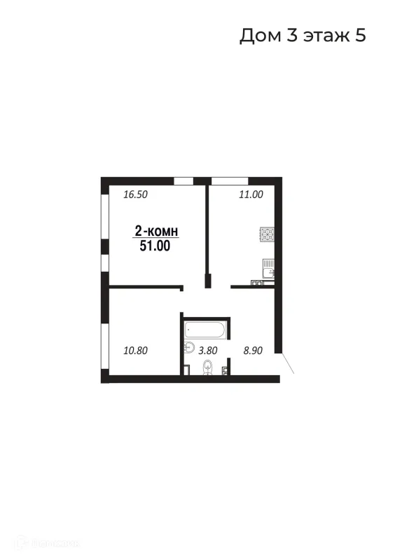 2 комн. квартиры в Салехардах новостройки