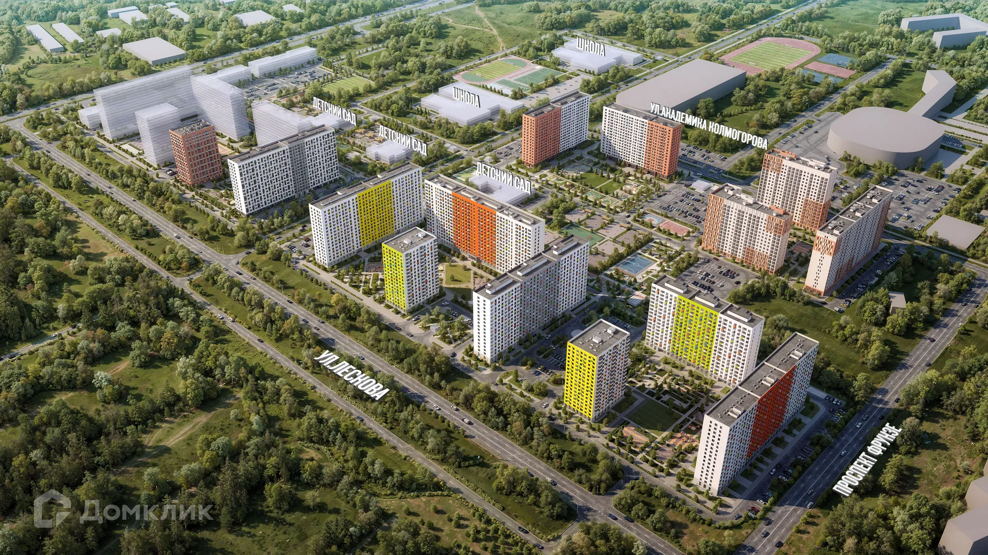 Планировка 1-комнатной квартиры 32.1 м² в ЖК Волга парк, г. Ярославль — фото 3