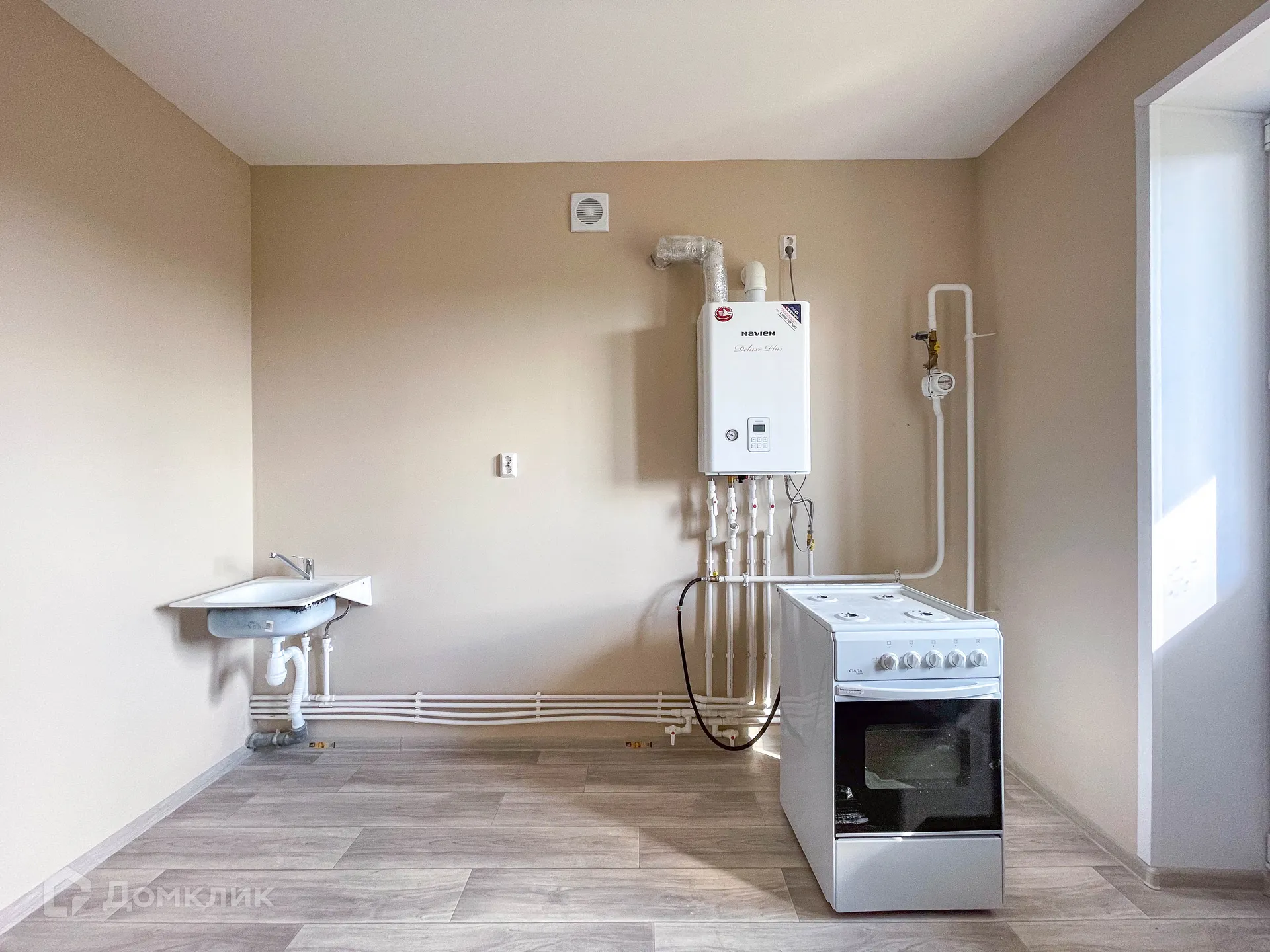 Планировка 2-комнатной квартиры 56.27 м² в ЖК "Норские резиденции", г. Ярославль — фото 2