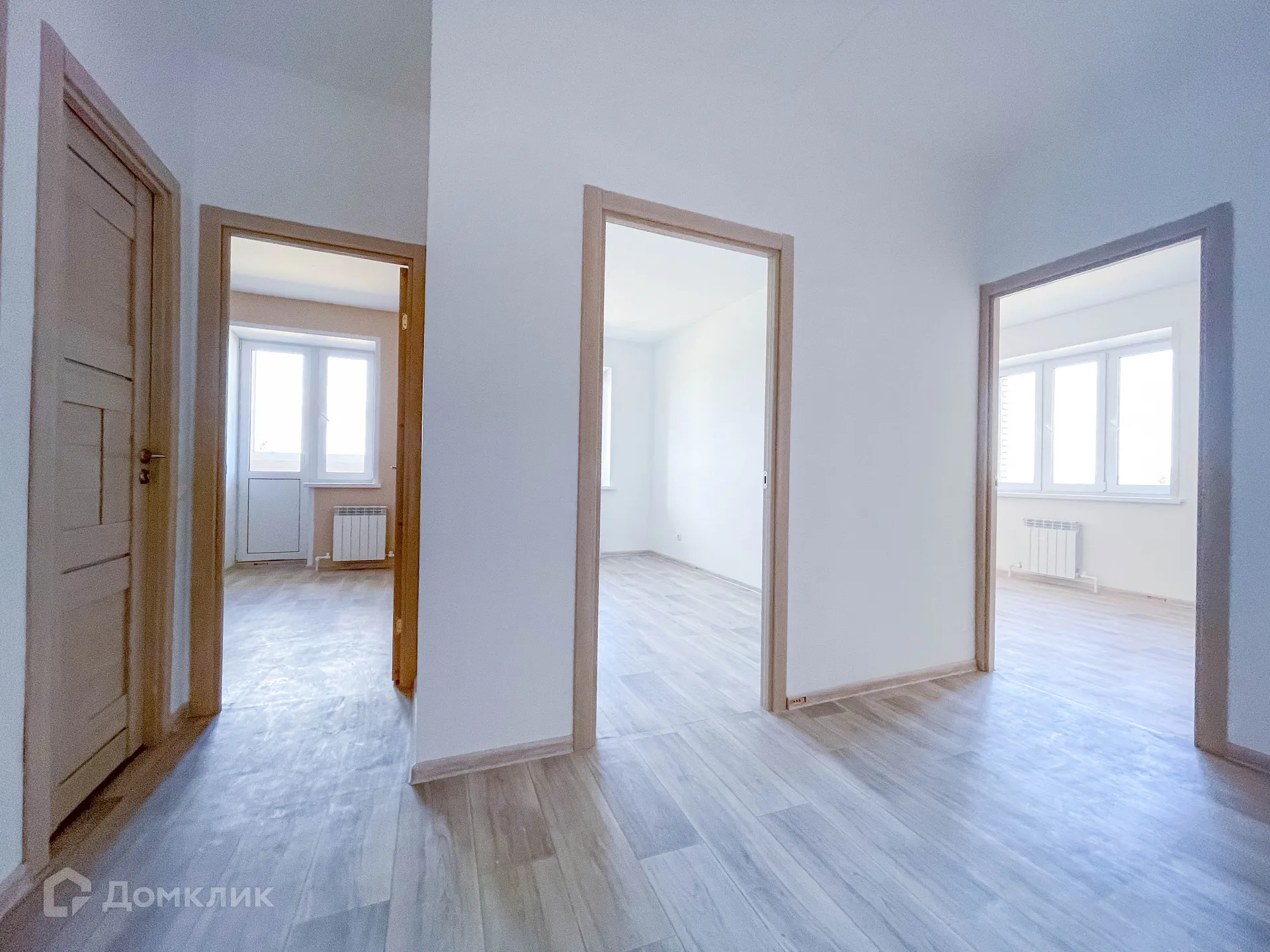 Планировка 2-комнатной квартиры 53.71 м² в ЖК "Норские резиденции", г. Ярославль — фото 2