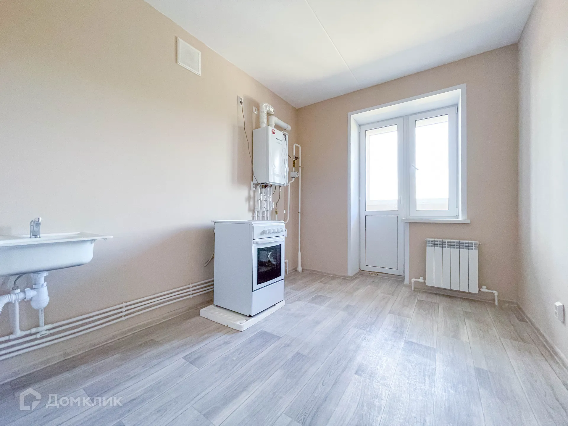 Планировка 2-комнатной квартиры 53.71 м² в ЖК "Норские резиденции", г. Ярославль — фото 3