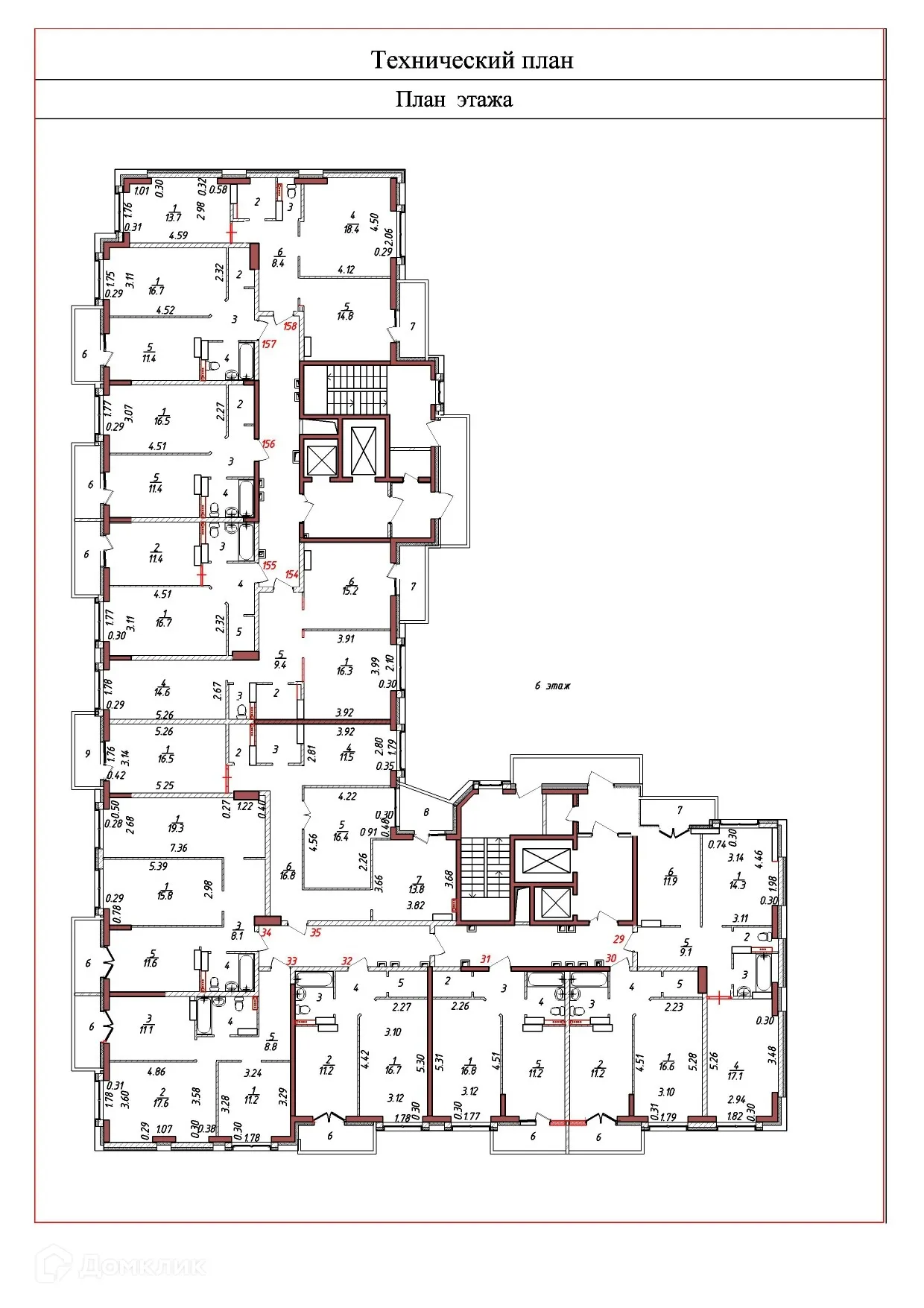 Планировка 3-комнатной квартиры 89.2 м² в ЖК "Мелодия", г. Ярославль — фото 4