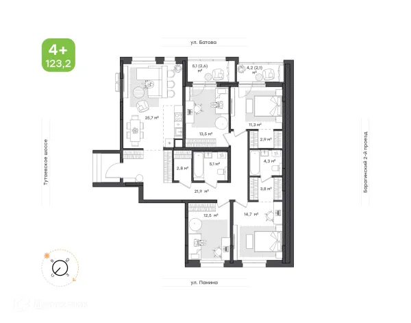 Квартира в ЖК "Новеллы"