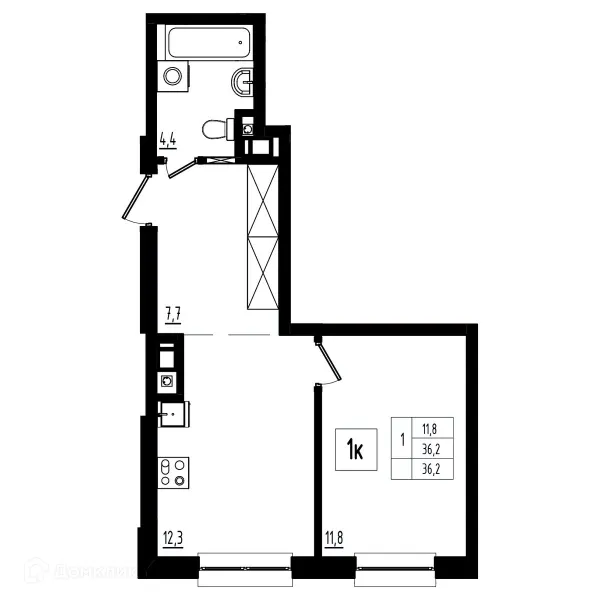 Квартира в ЖК Мелодия леса