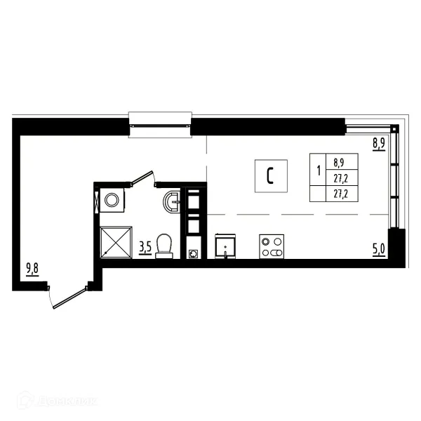 Квартира в ЖК Мелодия леса