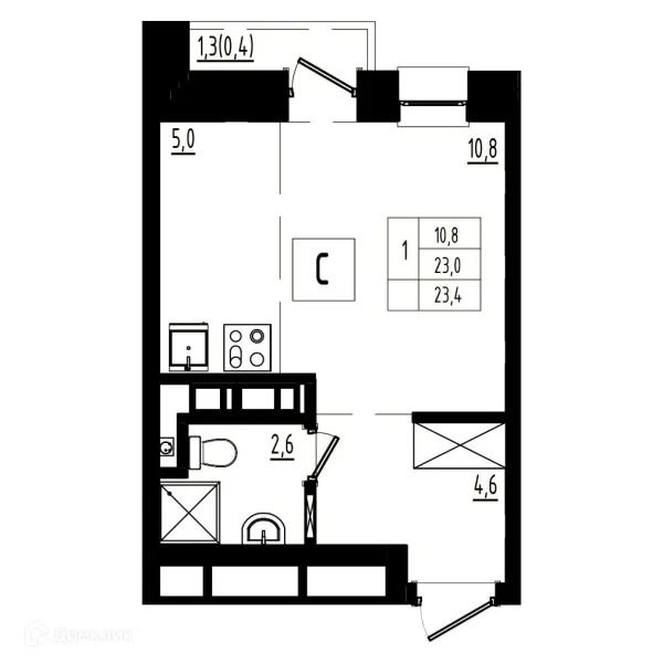 Квартира в ЖК Мелодия леса