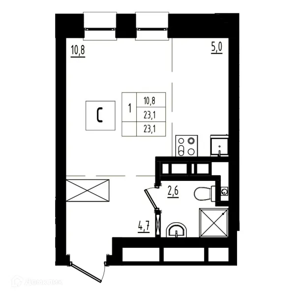 Квартира в ЖК Мелодия леса