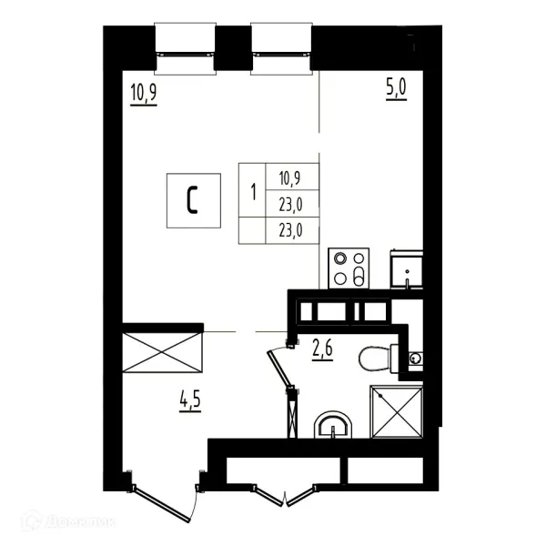 Квартира в ЖК Мелодия леса