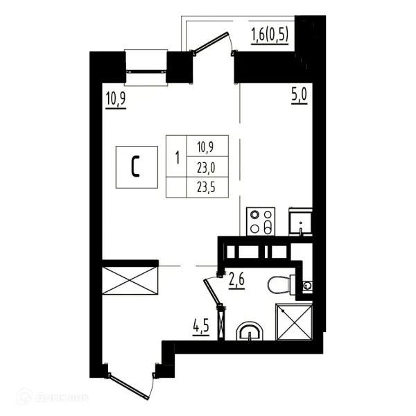 Квартира в ЖК Мелодия леса