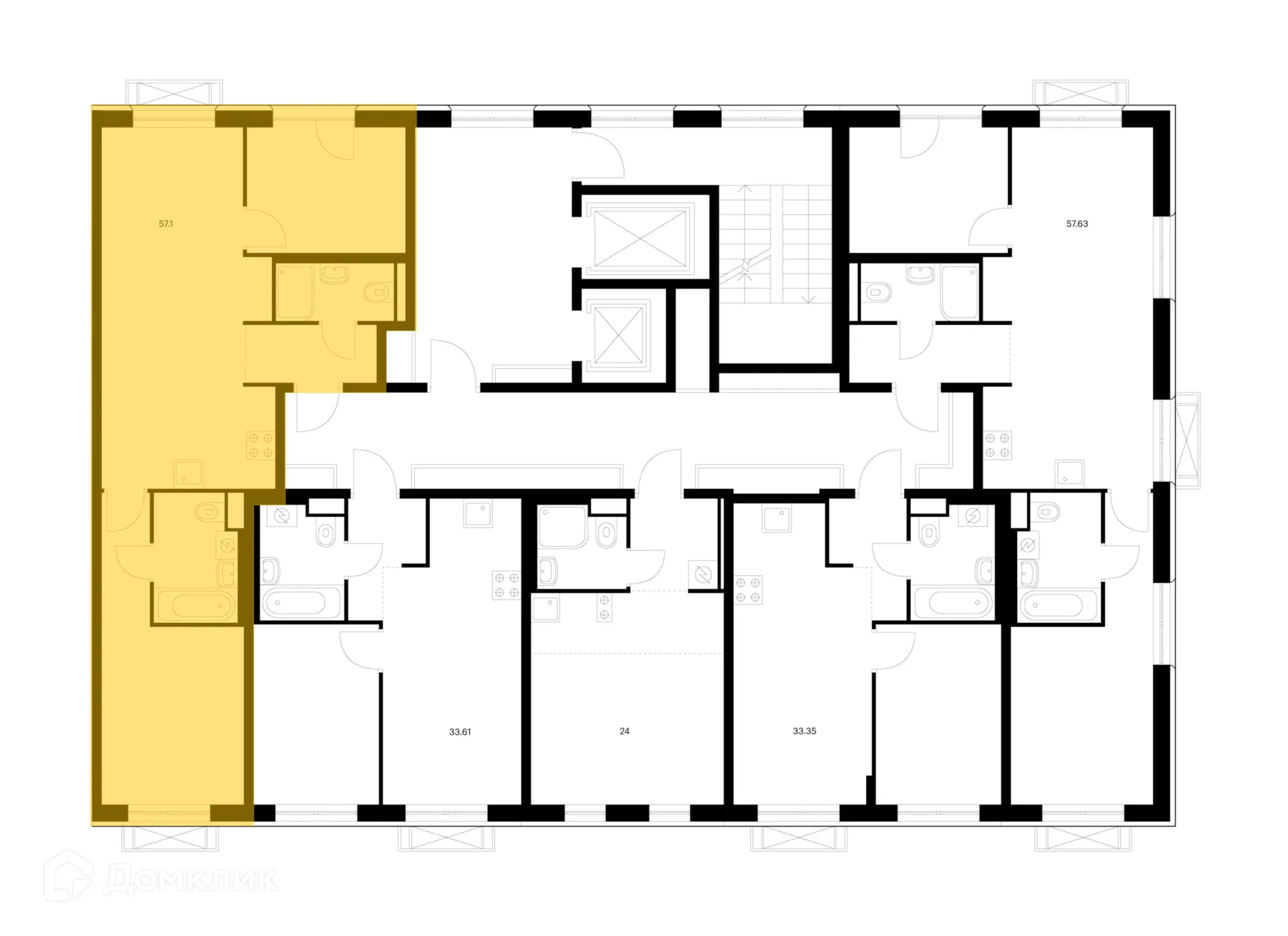 Фото квартиры в ЖК Улаан Хото