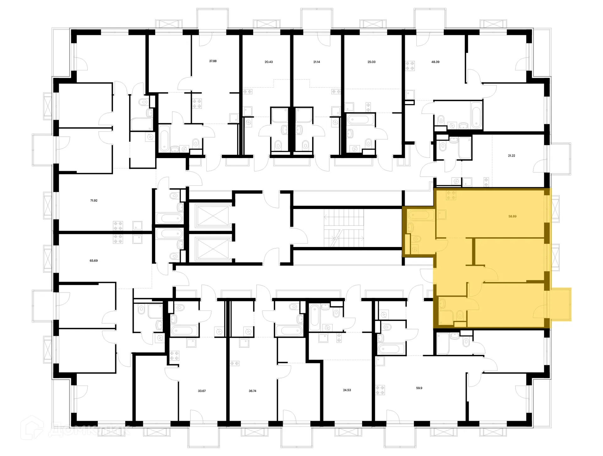 Фото квартиры в ЖК Улаан Хото