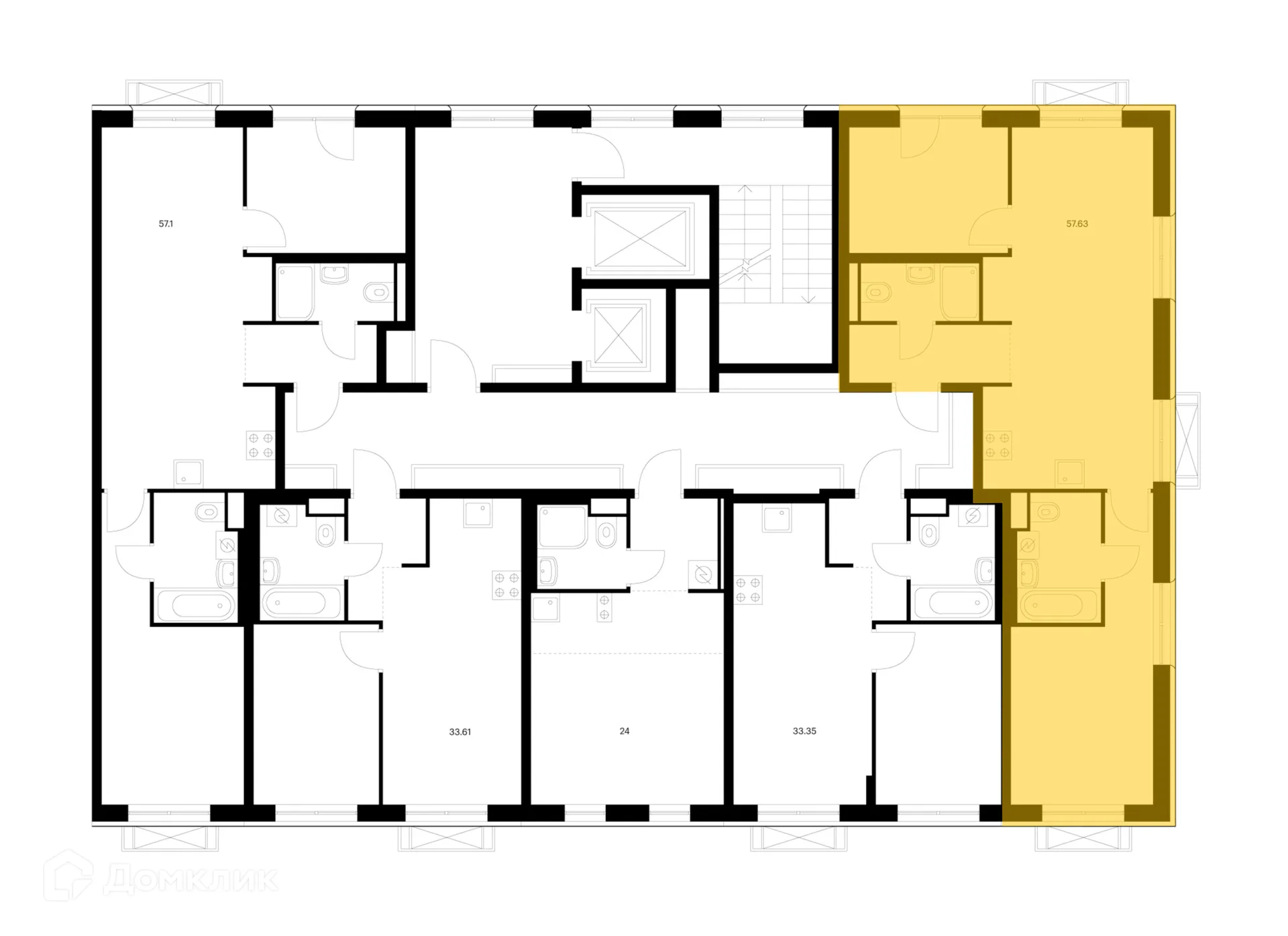 Фото квартиры в ЖК Улаан Хото