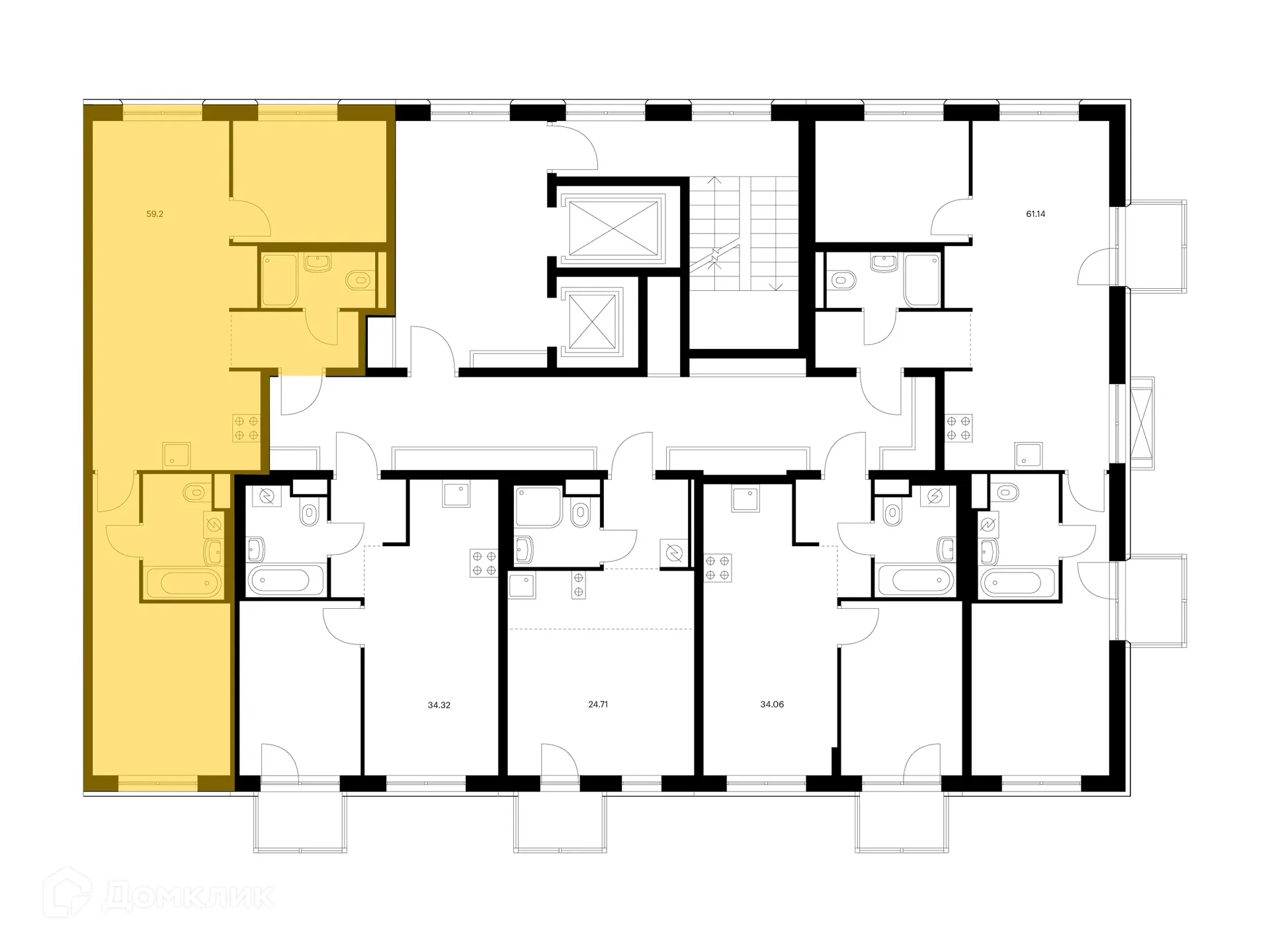 Фото квартиры в ЖК Улаан Хото