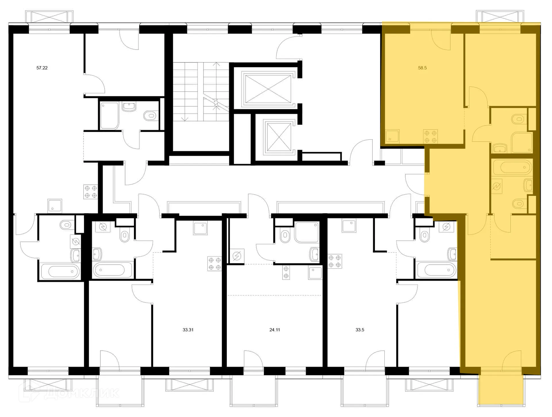 Фото квартиры в ЖК Улаан Хото