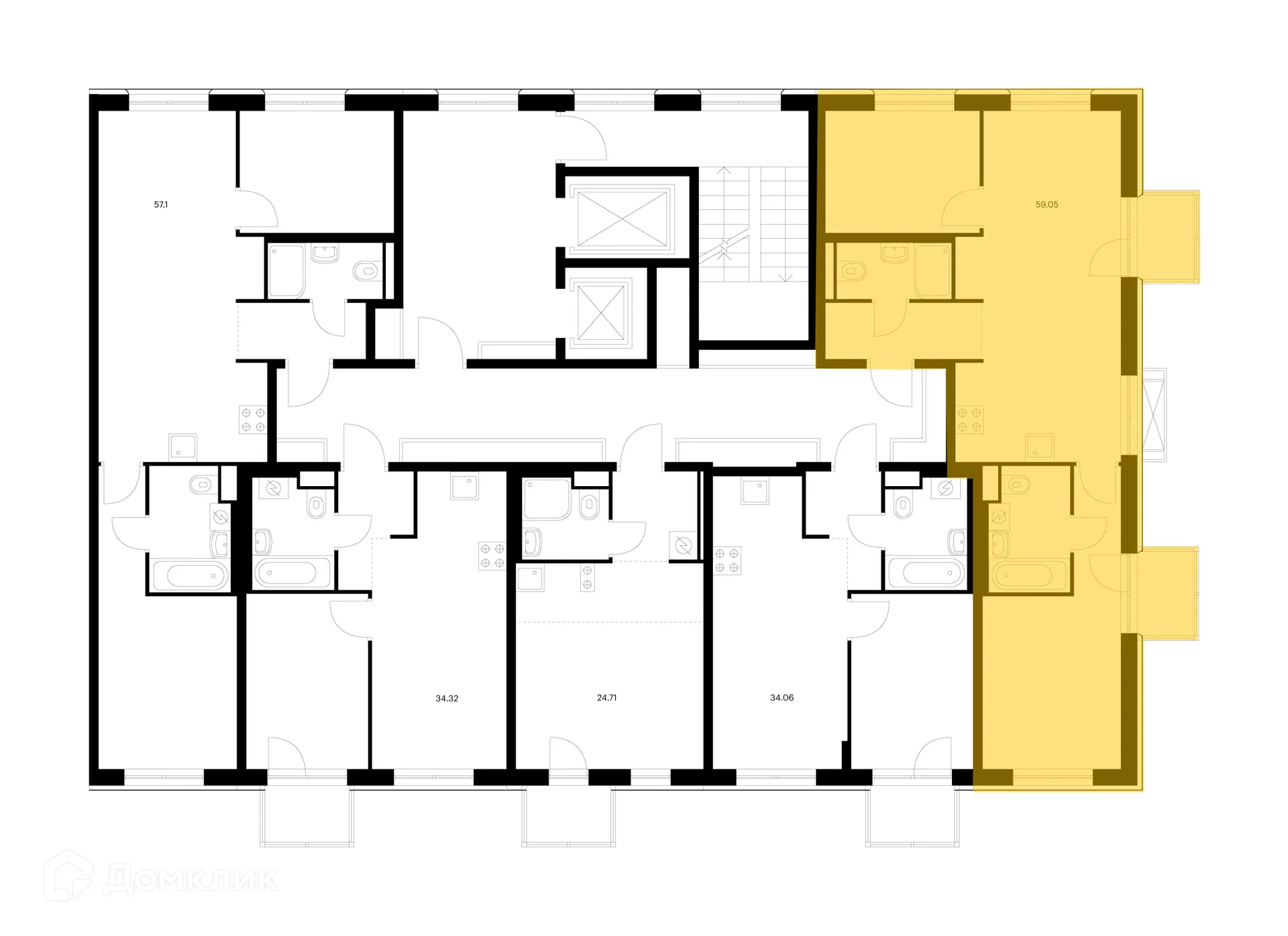 Фото квартиры в ЖК Улаан Хото