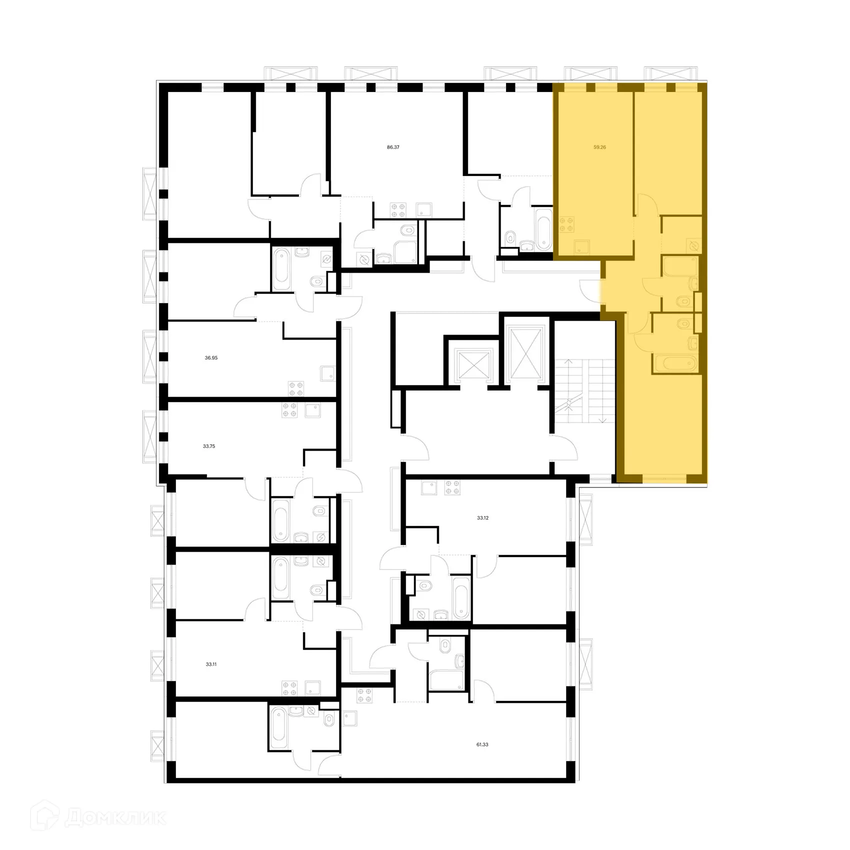 Фото квартиры в ЖК Улаан Хото