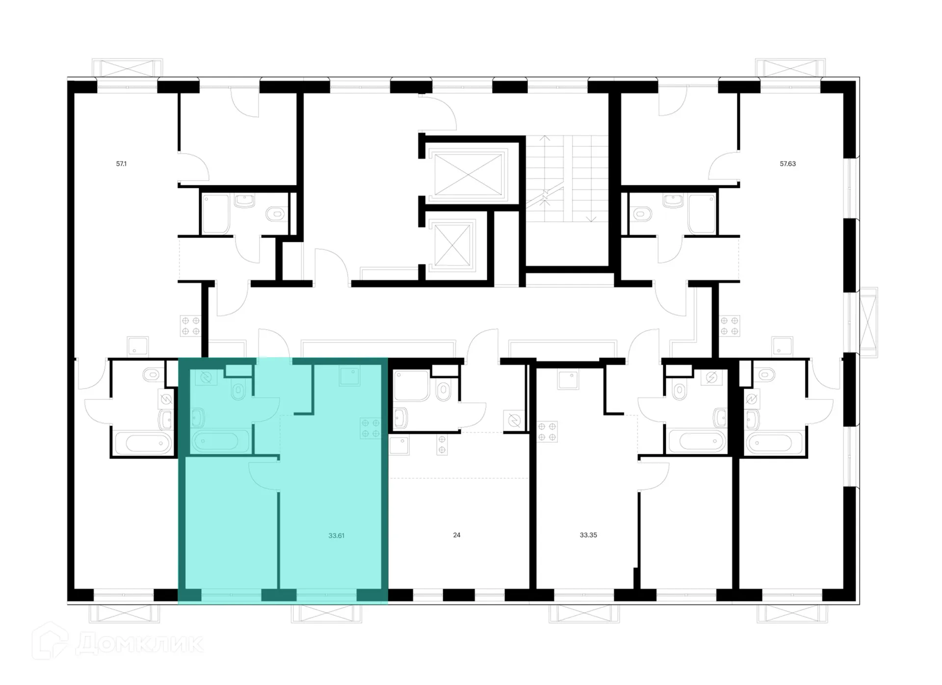 Фото квартиры в ЖК Улаан Хото