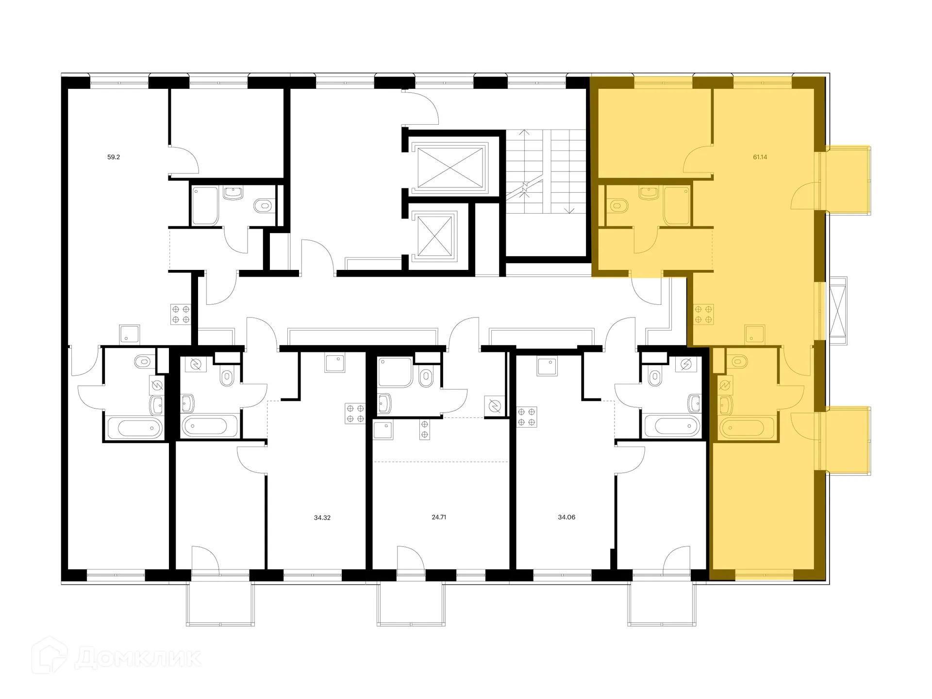 Фото квартиры в ЖК Улаан Хото
