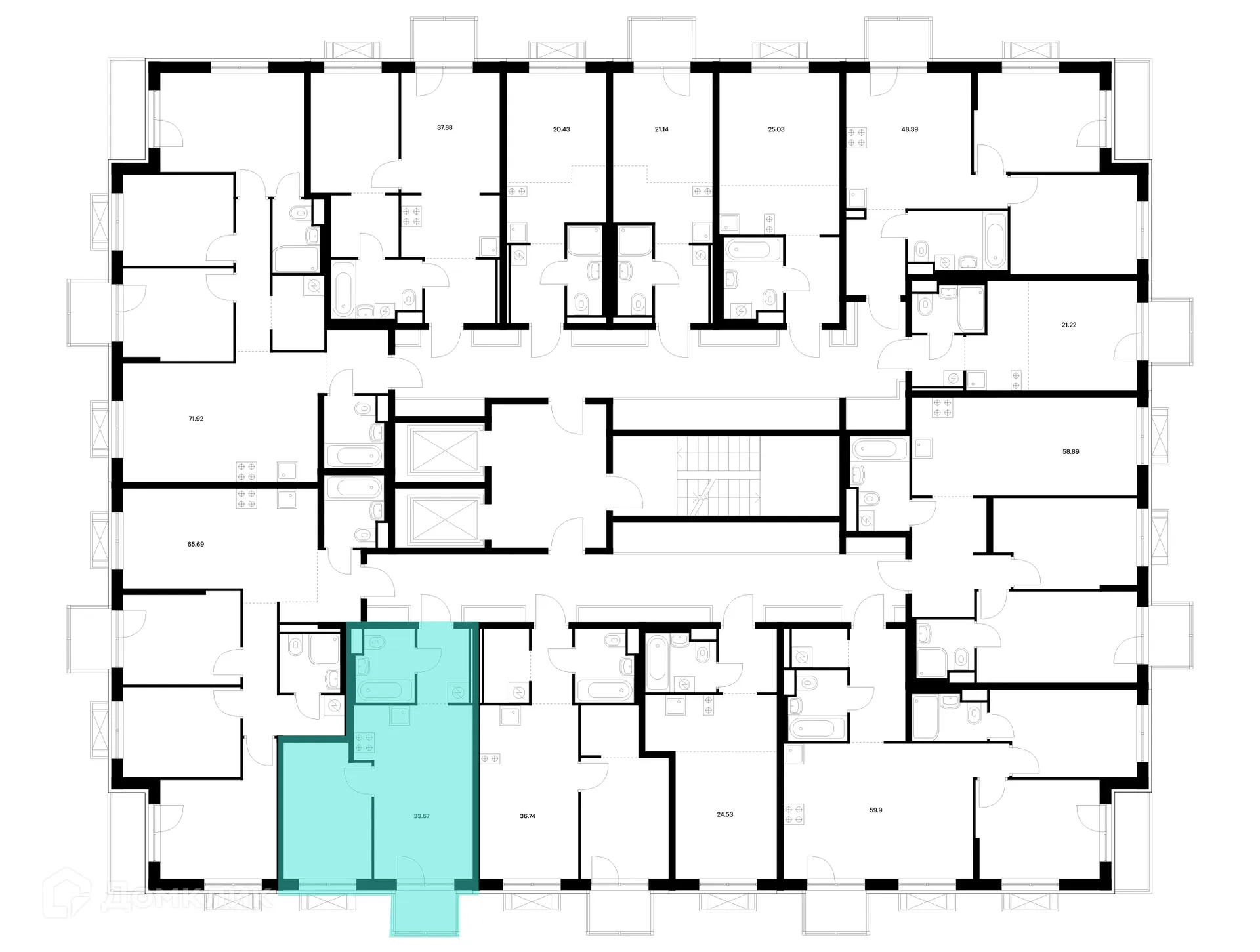 Фото квартиры в ЖК Улаан Хото
