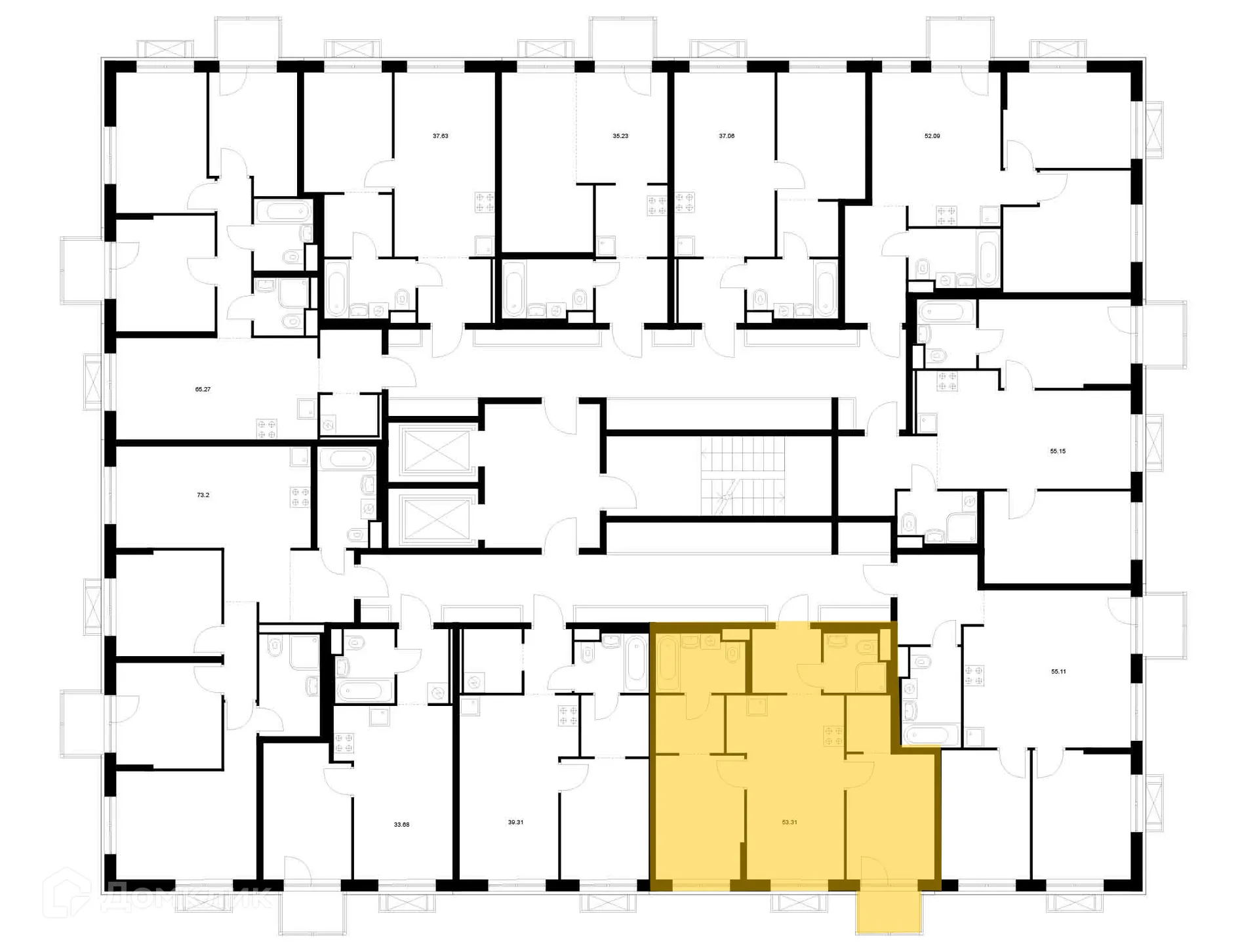 Фото квартиры в ЖК Улаан Хото