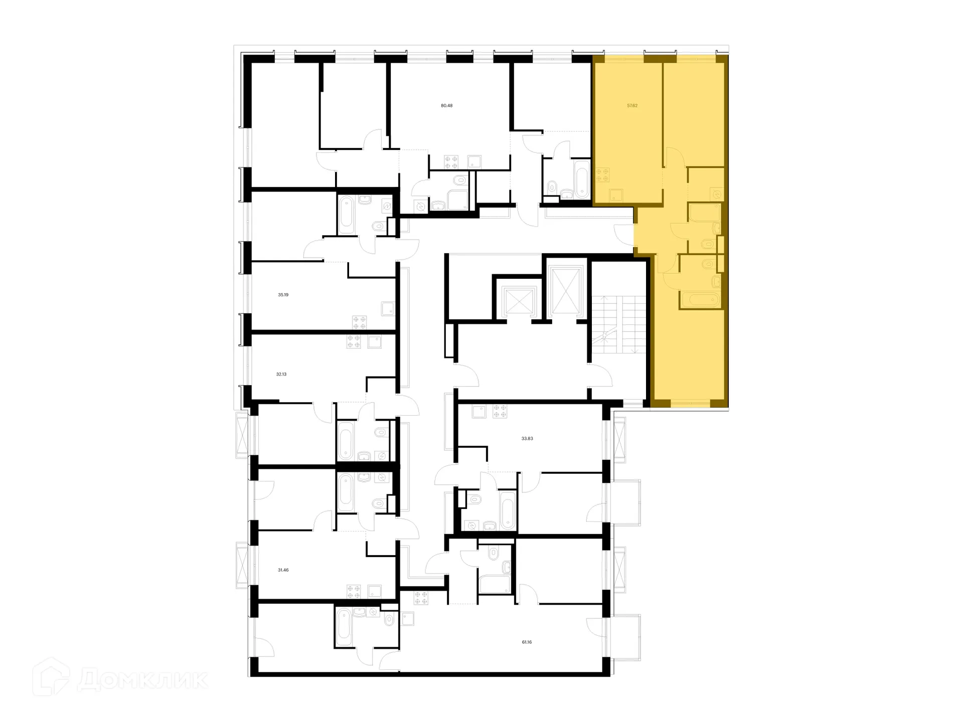 Фото квартиры в ЖК Улаан Хото