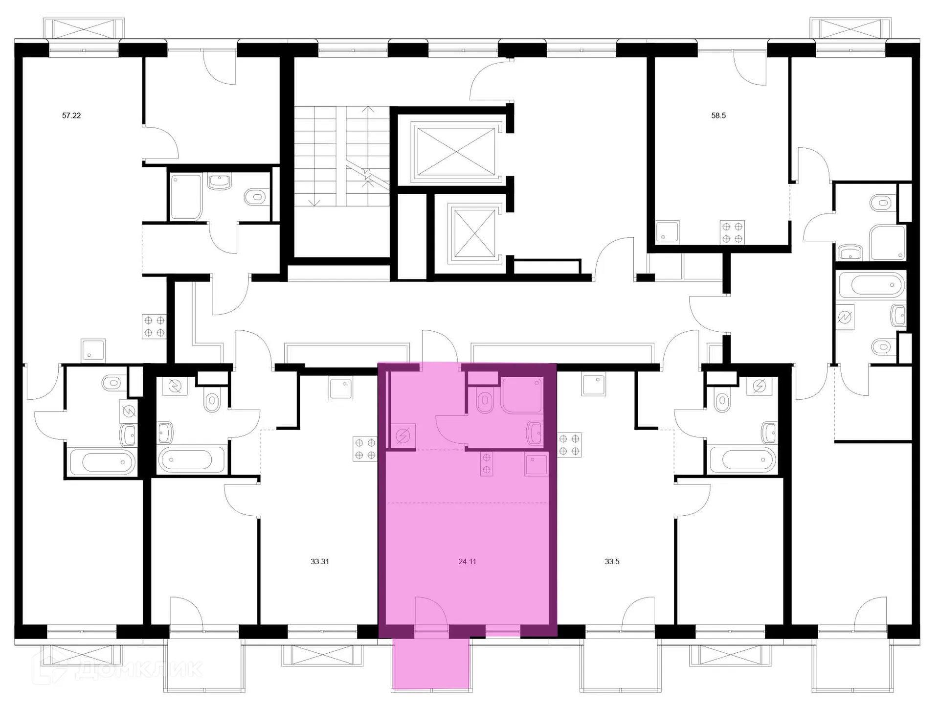 Фото квартиры в ЖК Улаан Хото