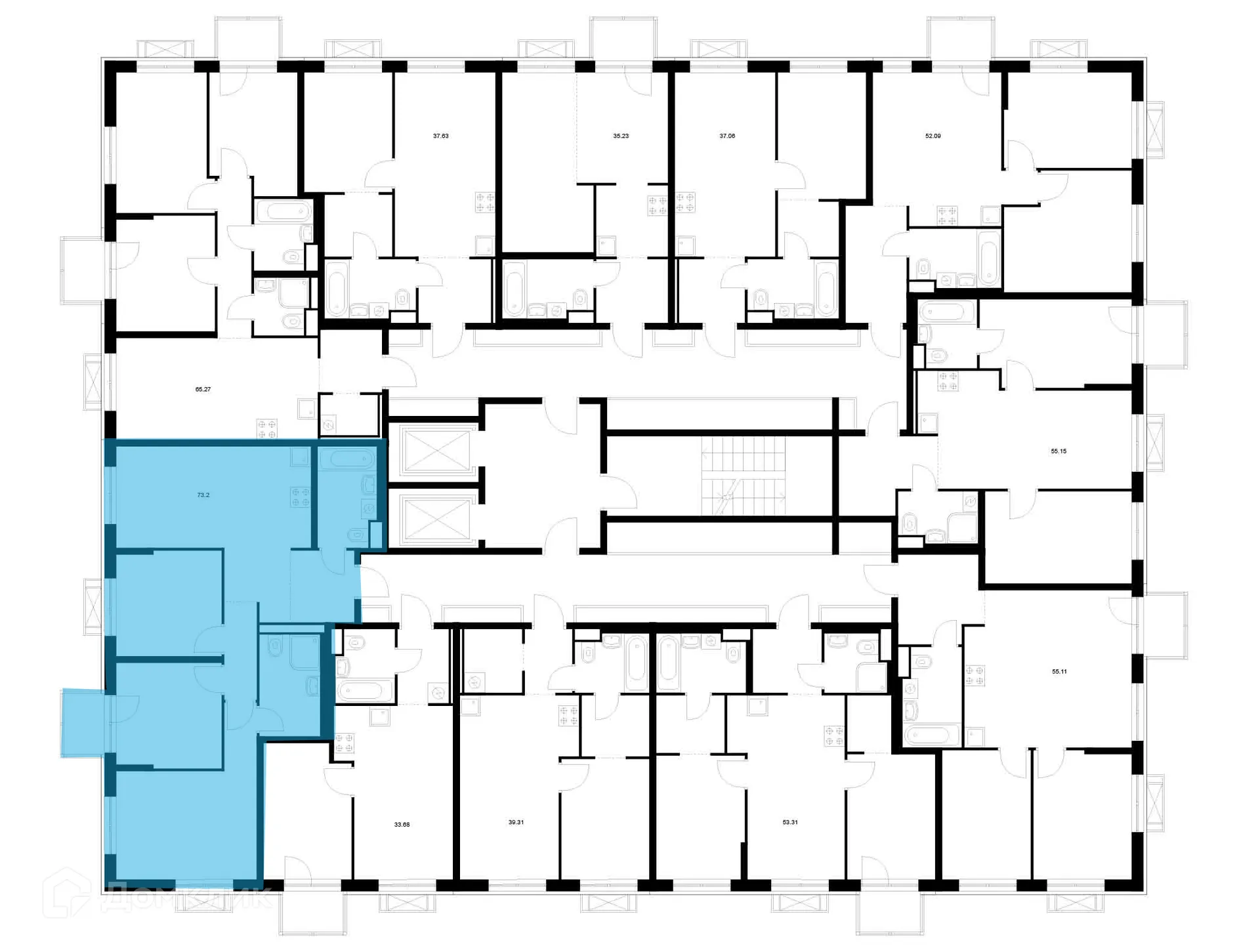 Фото квартиры в ЖК Улаан Хото