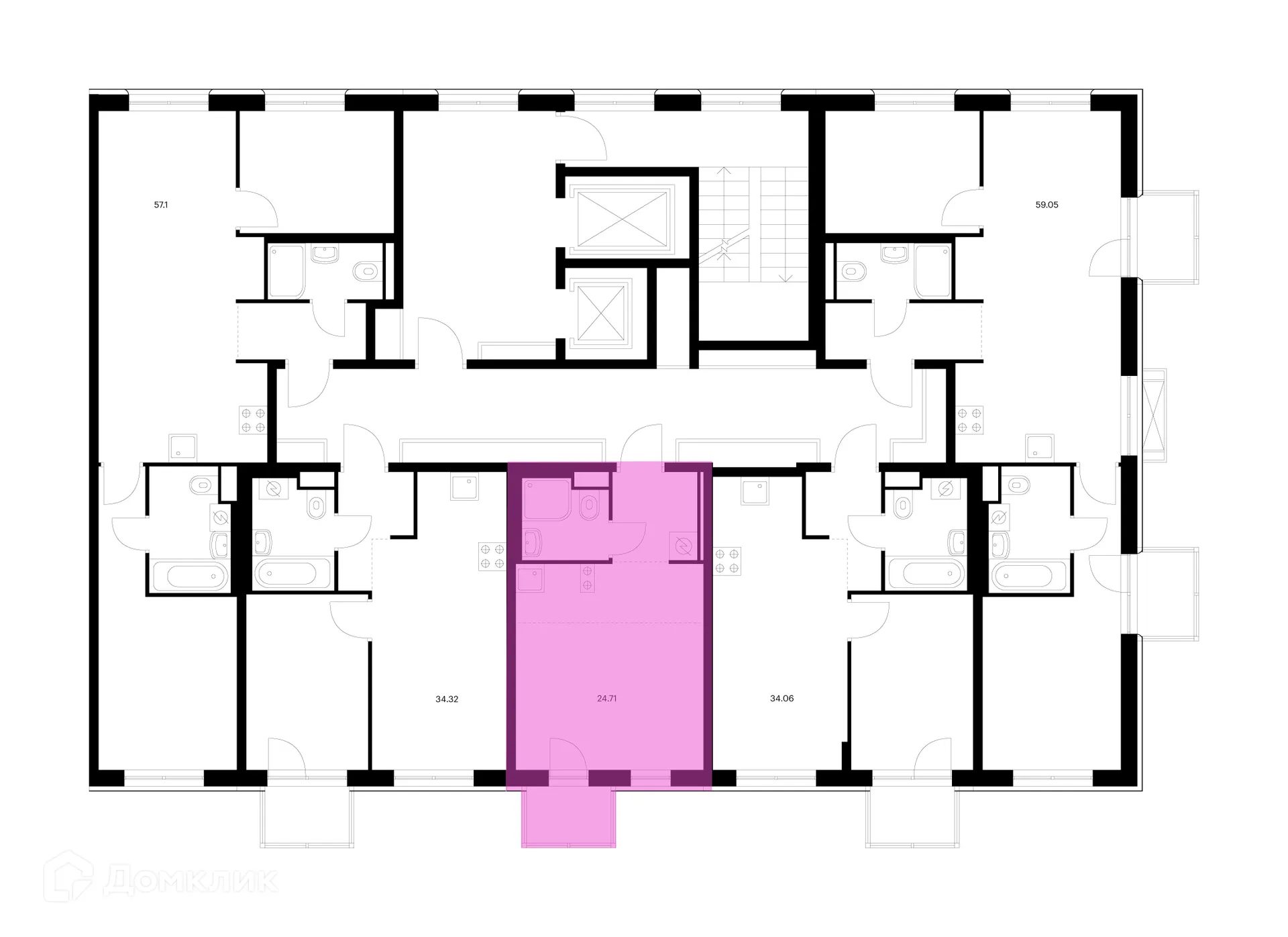 Фото квартиры в ЖК Улаан Хото