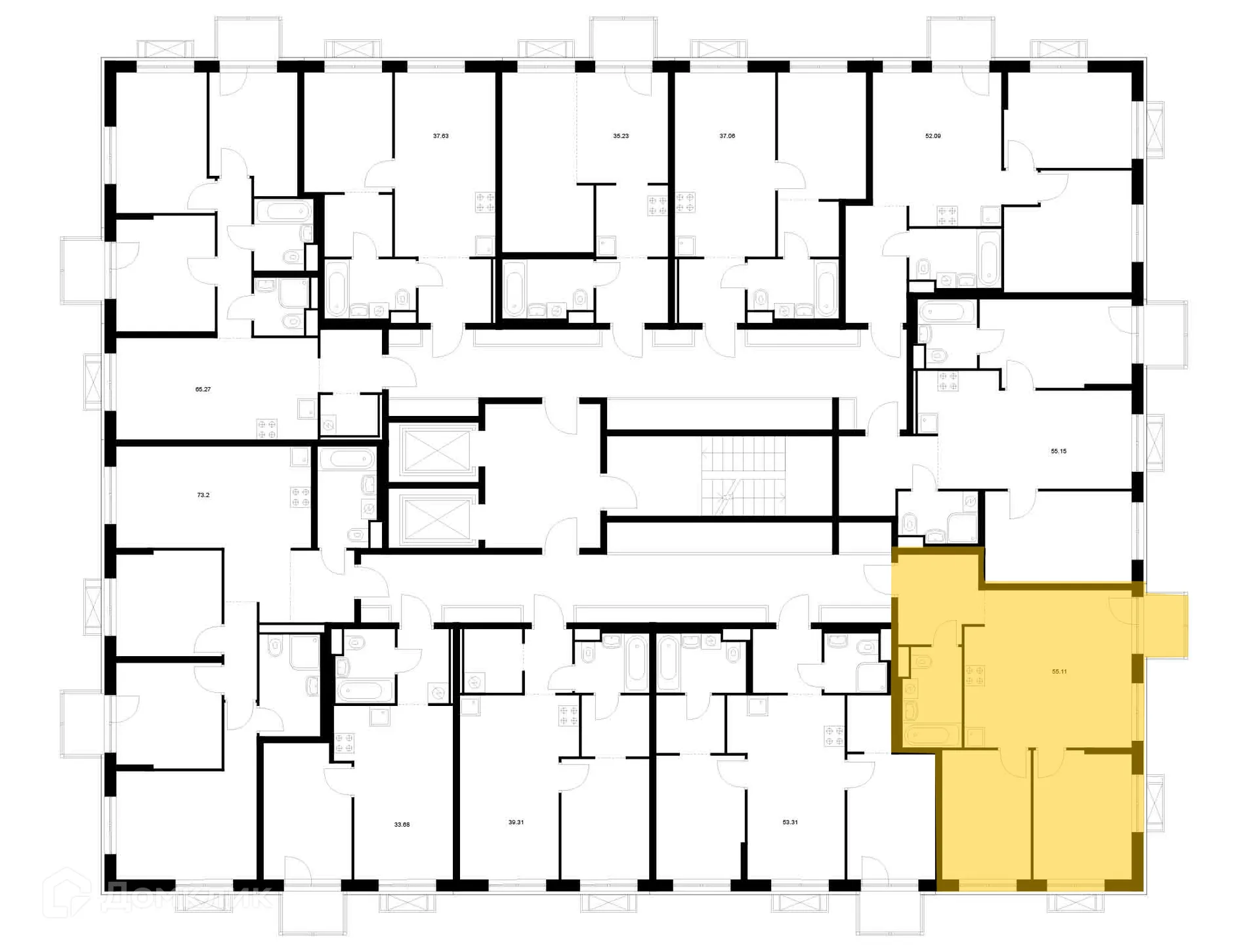 Фото квартиры в ЖК Улаан Хото