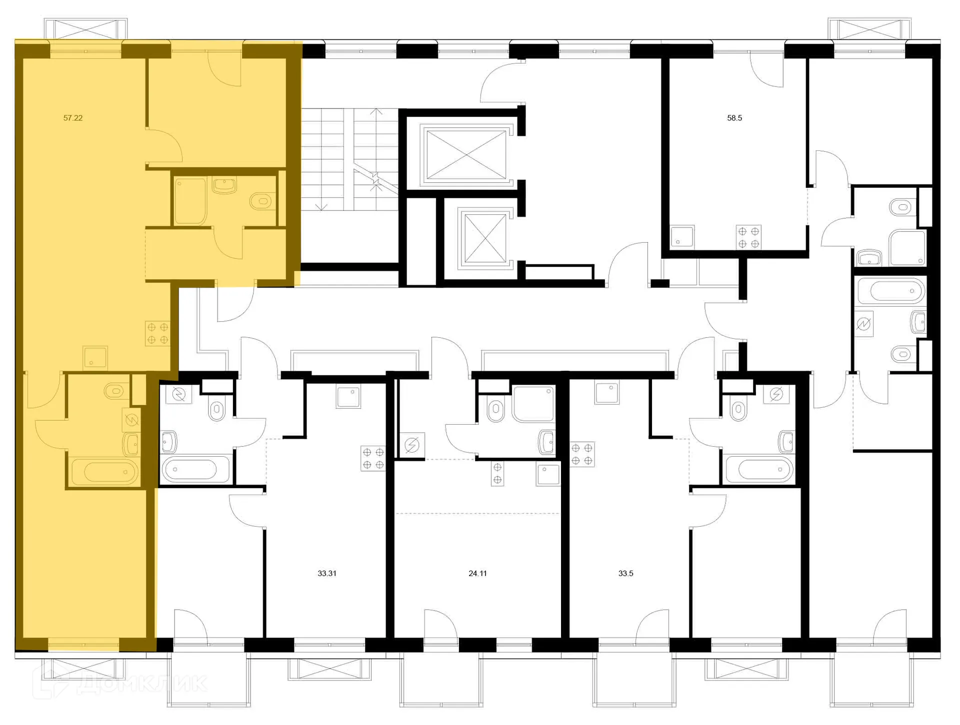 Фото квартиры в ЖК Улаан Хото