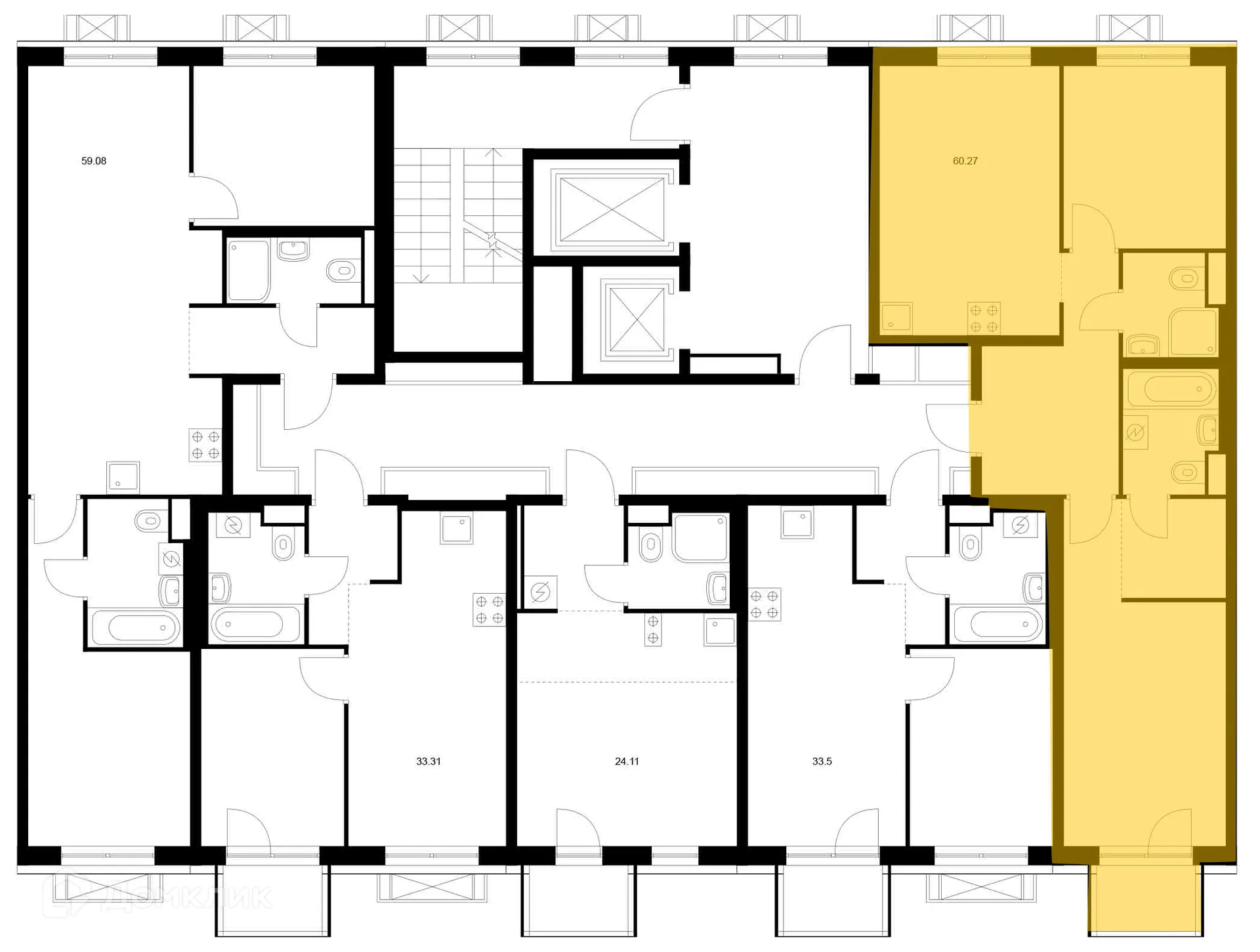Фото квартиры в ЖК Улаан Хото
