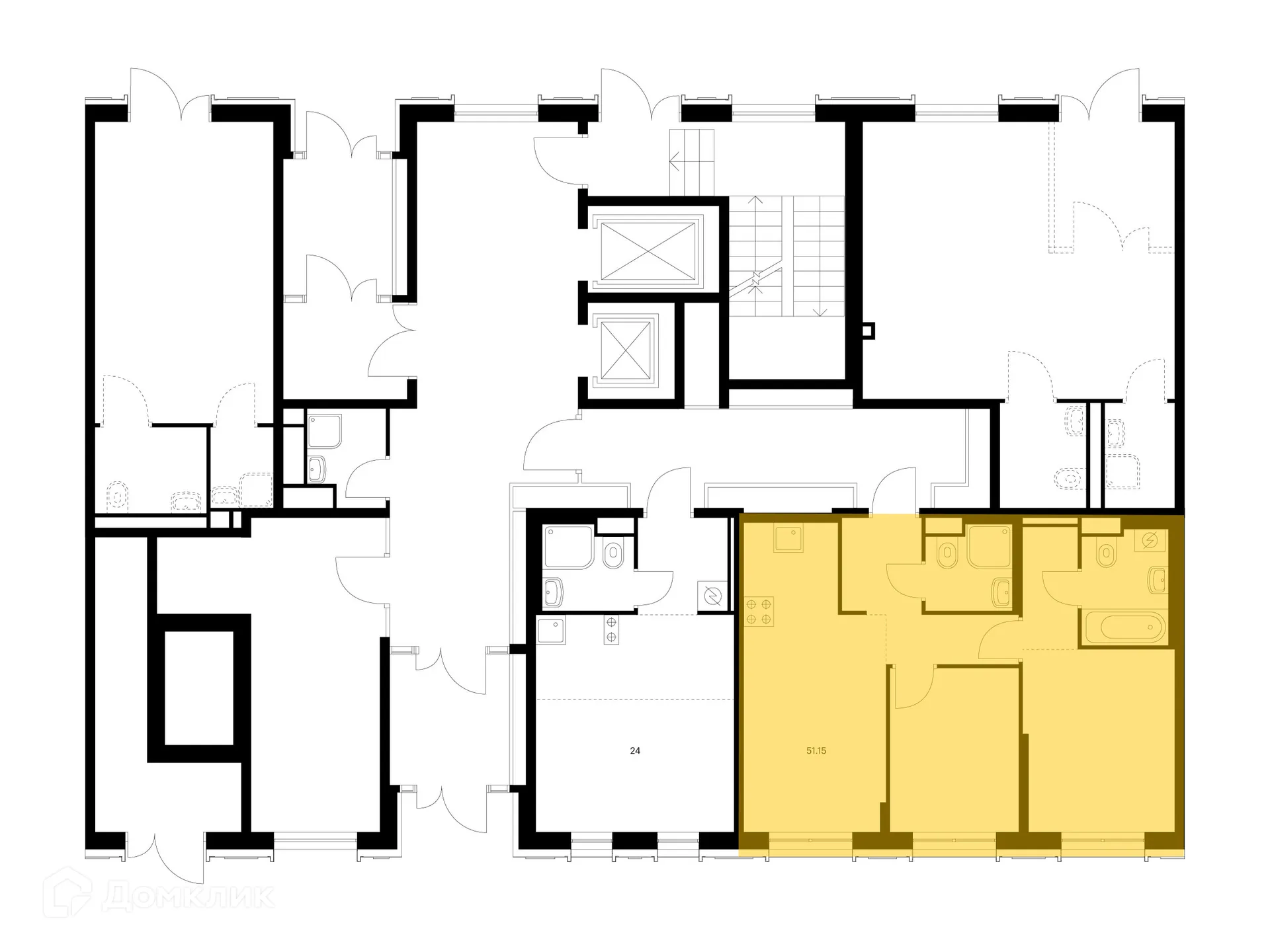 Фото квартиры в ЖК Улаан Хото