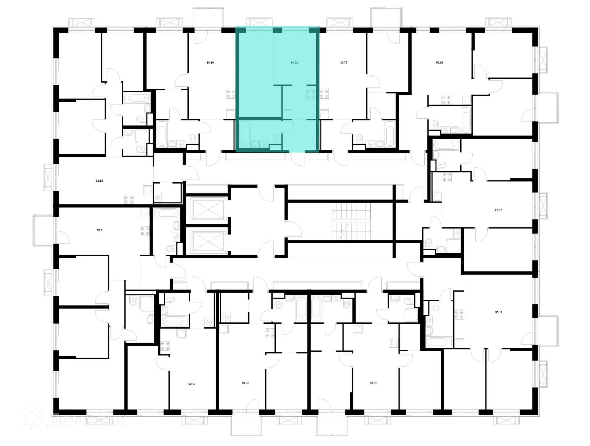 Фото квартиры в ЖК Улаан Хото