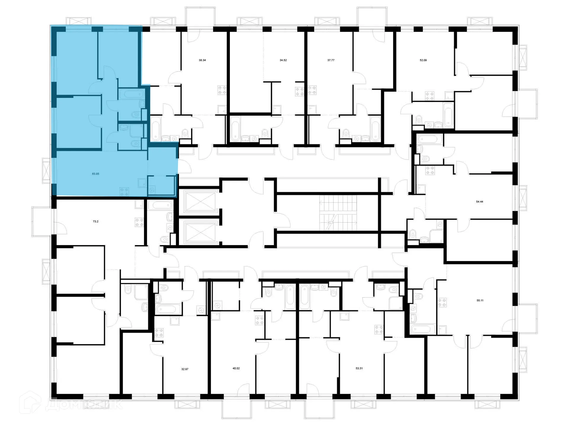 Фото квартиры в ЖК Улаан Хото