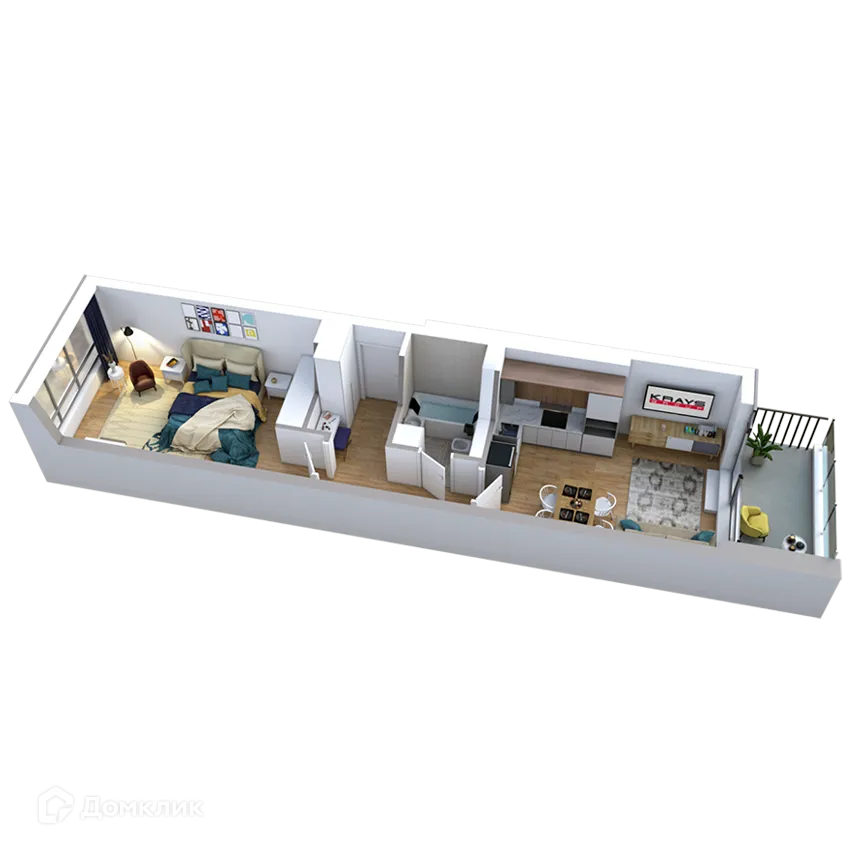 Фото квартиры в ЖК Клубный дом "905"