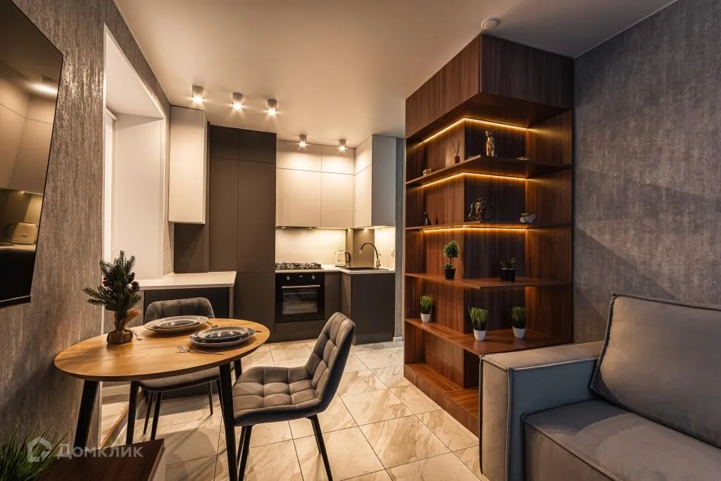 Планировка 1-комнатной квартиры 40.58 м² в ЖК ЖК ОГНИ, г. Дядьково — фото 5