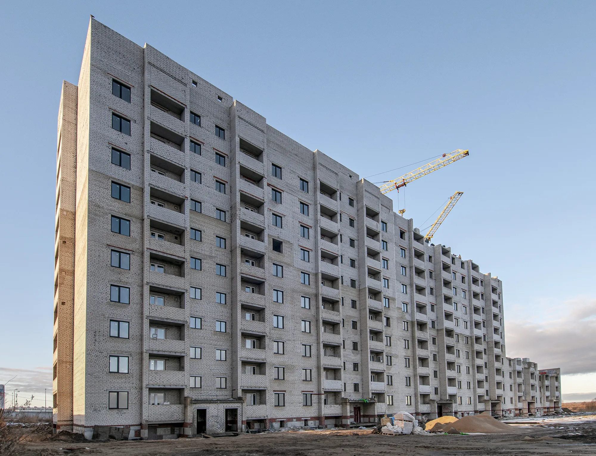 ЖК ОГНИ ход строительства